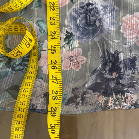 Torrid Gray and Pink Floral Camisole - Picture 8 of 8